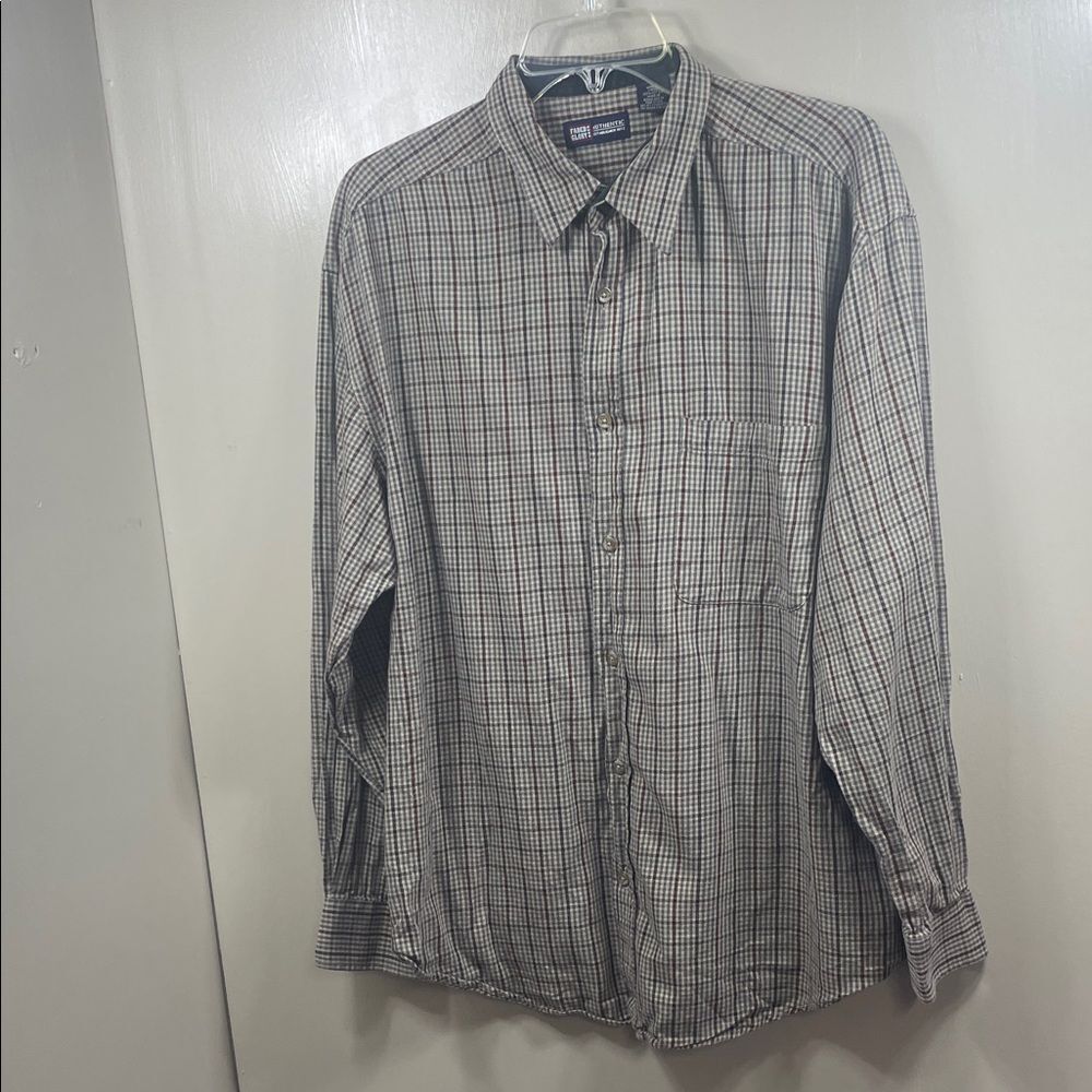 Faded Glory Men's Plaid Shirt size L
